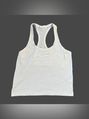 White lululemon swiftly tech tank top size 10 #lululemon #yoga #activewear